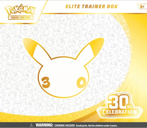 Pokemon TCG 30th Celebration Elite Trainer Box PHOTO (Limit 2 per Customer) (Pre-Order)