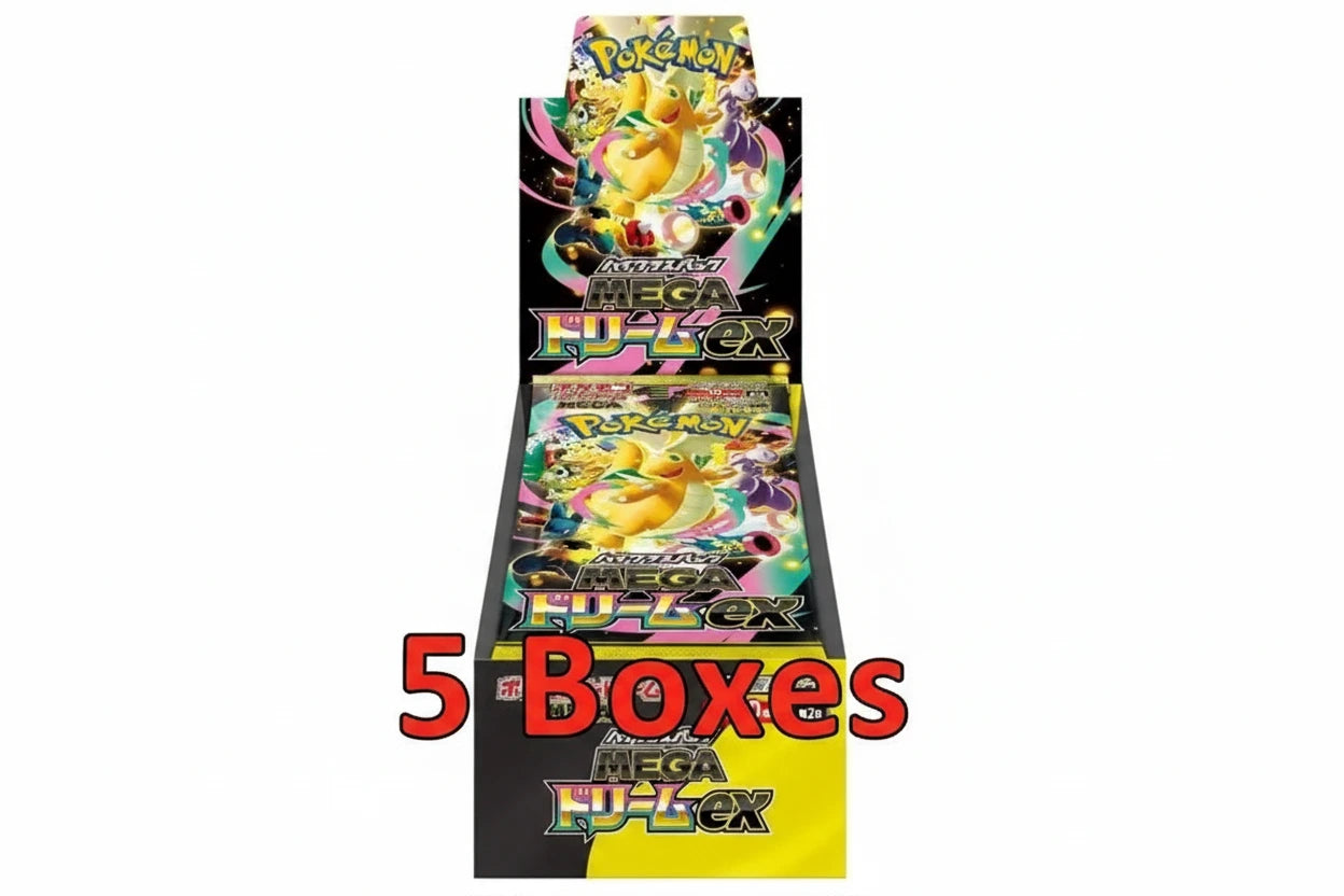 5 x Mega Dream Booster Box