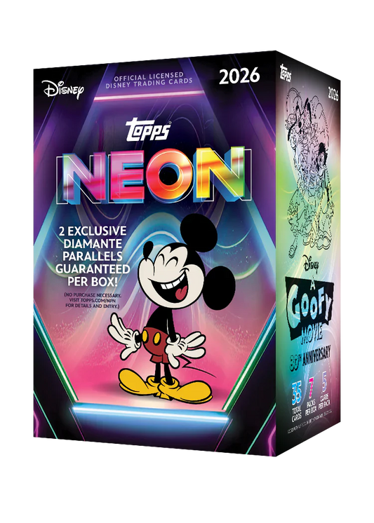 Topps - Disney Neon Value Box