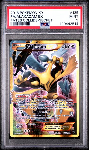 PSA 9 - Alakazam EX