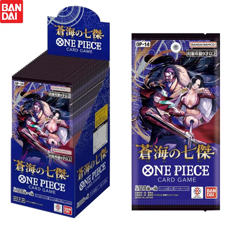 ONE PIECE CARD GAME [OP-14] The Azure Sea's Seven (Japanese)