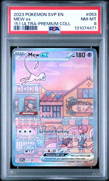 PSA 8 Mew EX