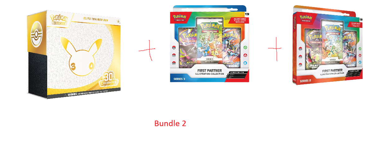 (Sealed) 30th Celebration Bundle 2 (1 Bundle only)