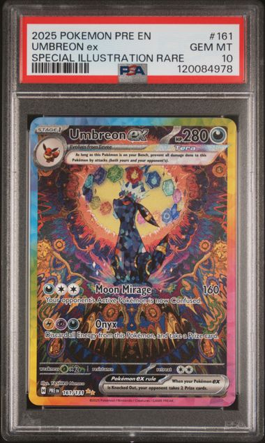 PSA 10 - Umbreon ex Prismatic Evolutions