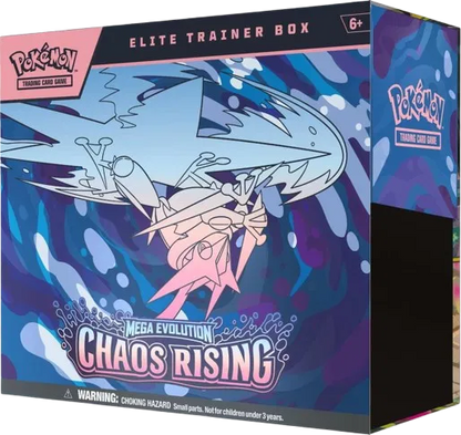 (Pokemon TCG 30th Anniversary Special) Chaos Rising Elite Trainer Box (RIP-N-Ship)