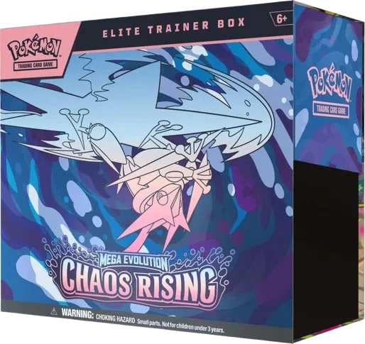 (Pokemon TCG 30th Anniversary Special) Chaos Rising Elite Trainer Box (RIP-N-Ship)