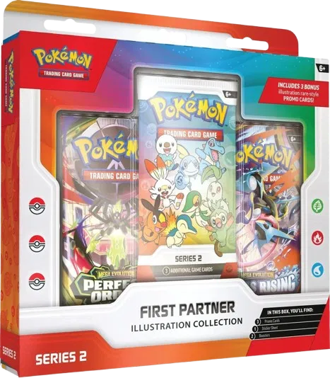 (Pokemon TCG 30th Anniversary Special) First Partner Illustration Collection (Series 2) (RIP-N-Ship)