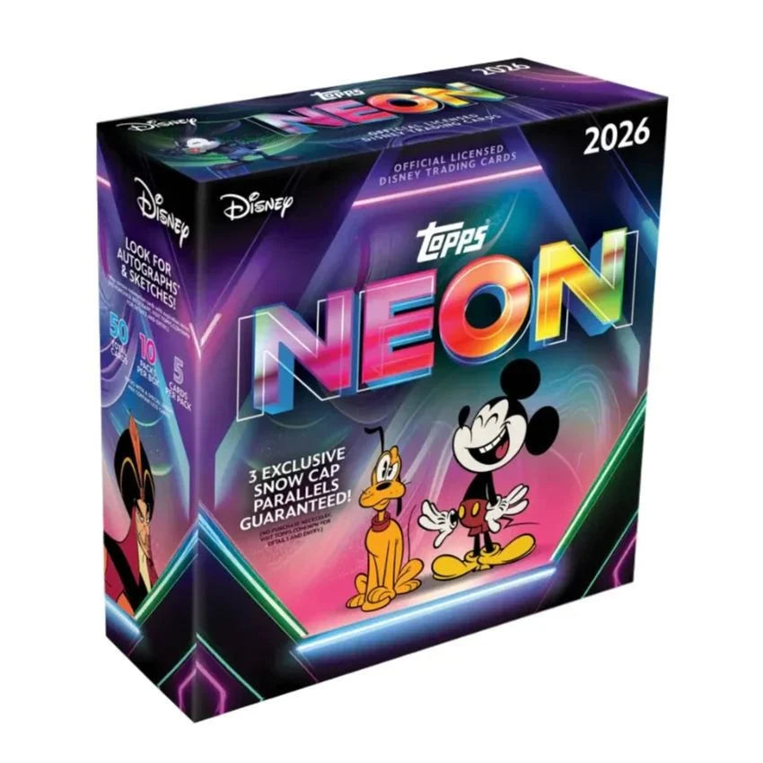 Topps 2026 Disney Neon Mega Box